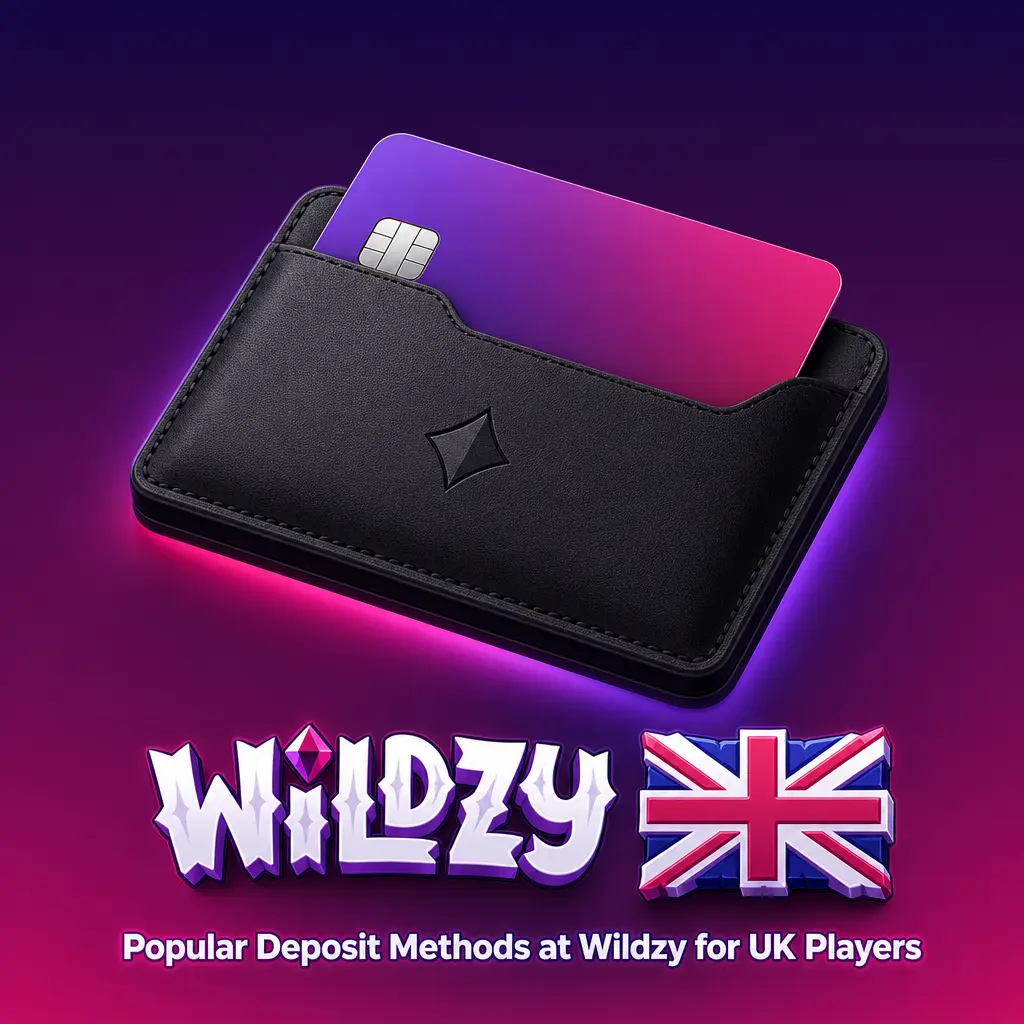 Wildzy casino deposit methods including Visa, Mastercard, Maestro, PayPal, Skrill, Neteller and Bank Transfer for UK players
