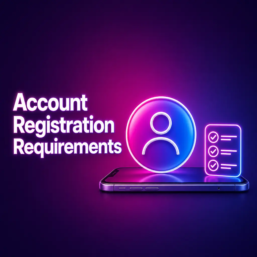 Wildzy account registration requirements showing age verification, KYC rules, and UK Gambling Commission compliance guidelines