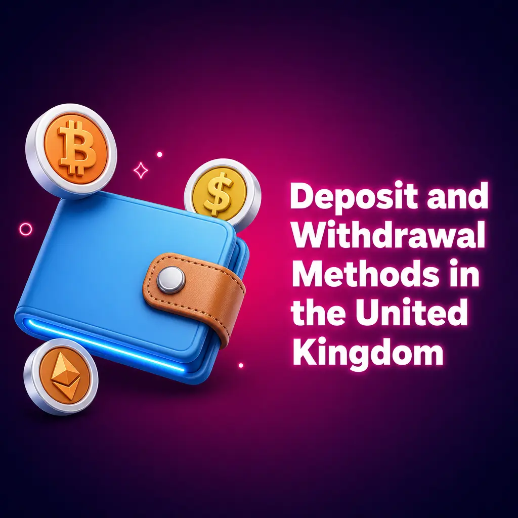 Wildzy UK deposit and withdrawal methods including Visa, Mastercard, PayPal, Skrill, Neteller, and Bank Transfer