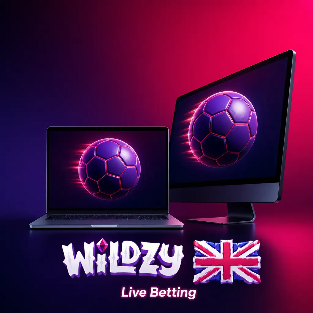 Wildzy live betting interface showing real-time odds for football, tennis, basketball, cricket and eSports with live scoreboard