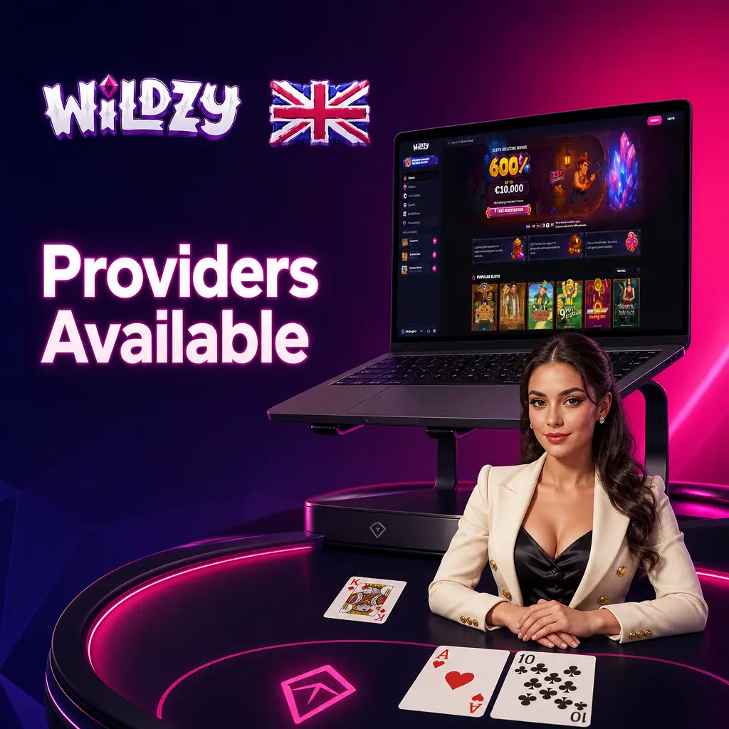 Evolution and Pragmatic Play Live dealer studios with certified tables for UK players at Wildzy casino