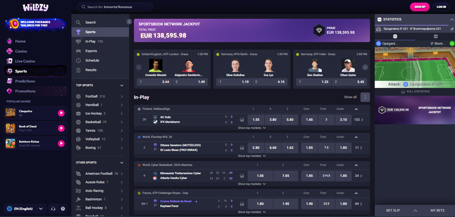 wildzy interface 4