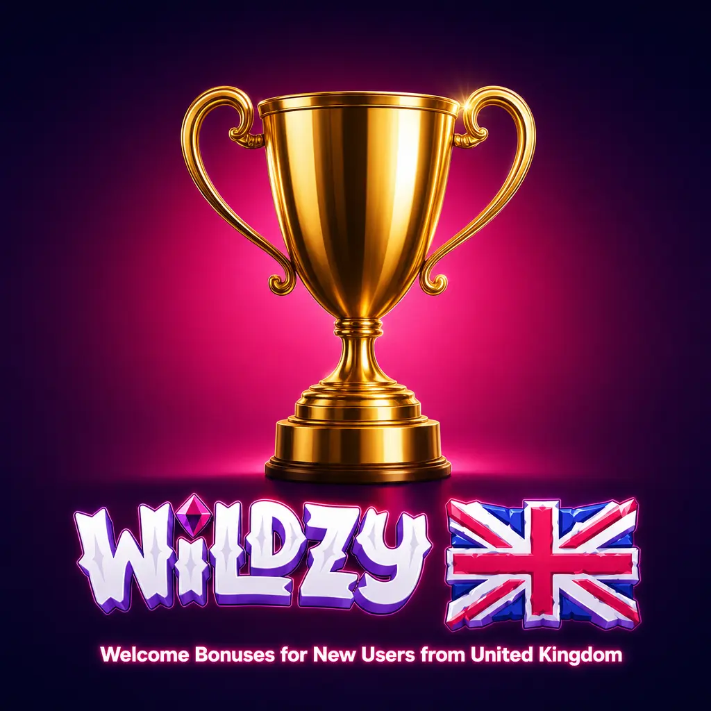 Wildzy 600% welcome bonus up to EUR 10,000 for new UK players covering casino and sports betting