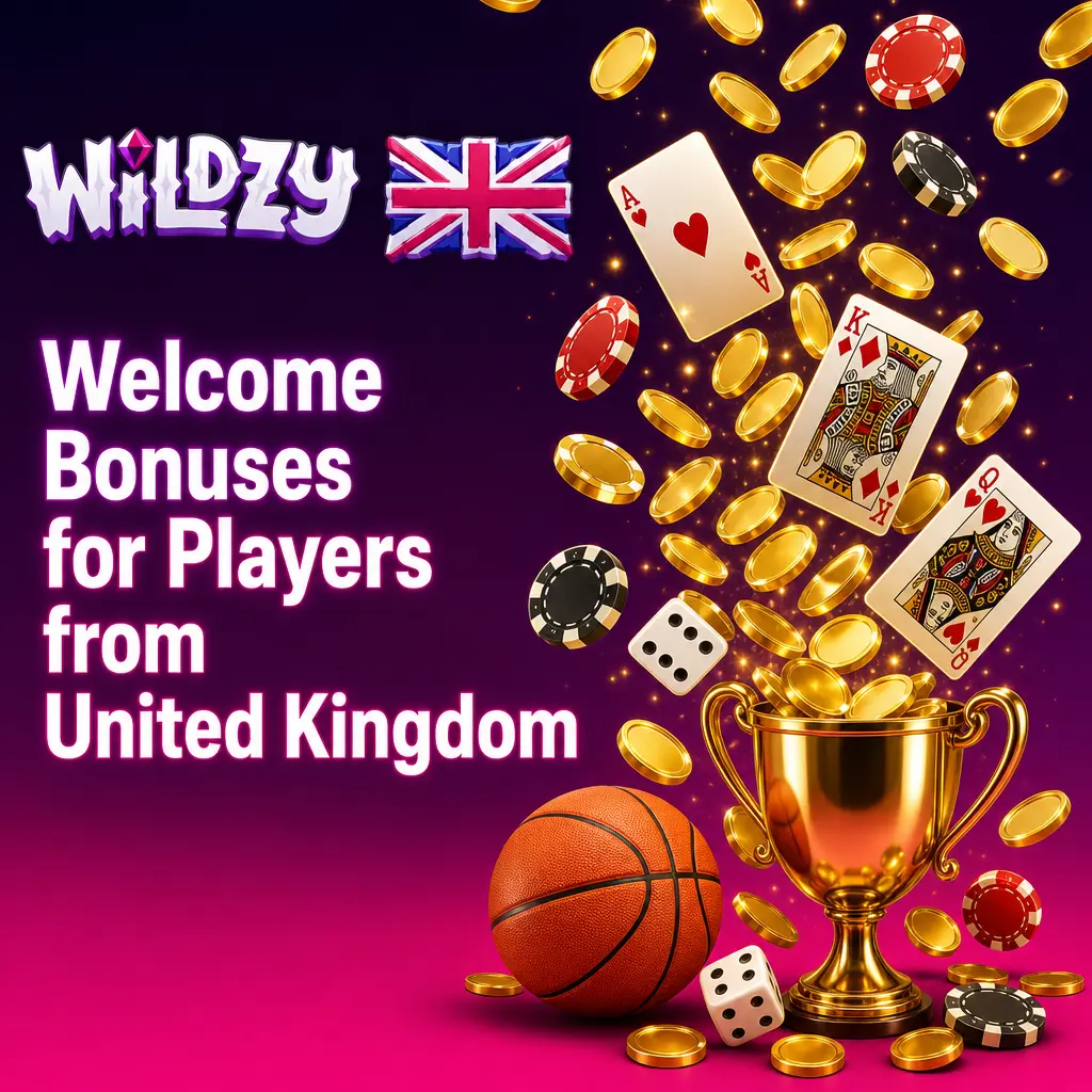 Wildzy 600% Welcome Bonus for UK players up to €10,000 across first deposits for sports and casino