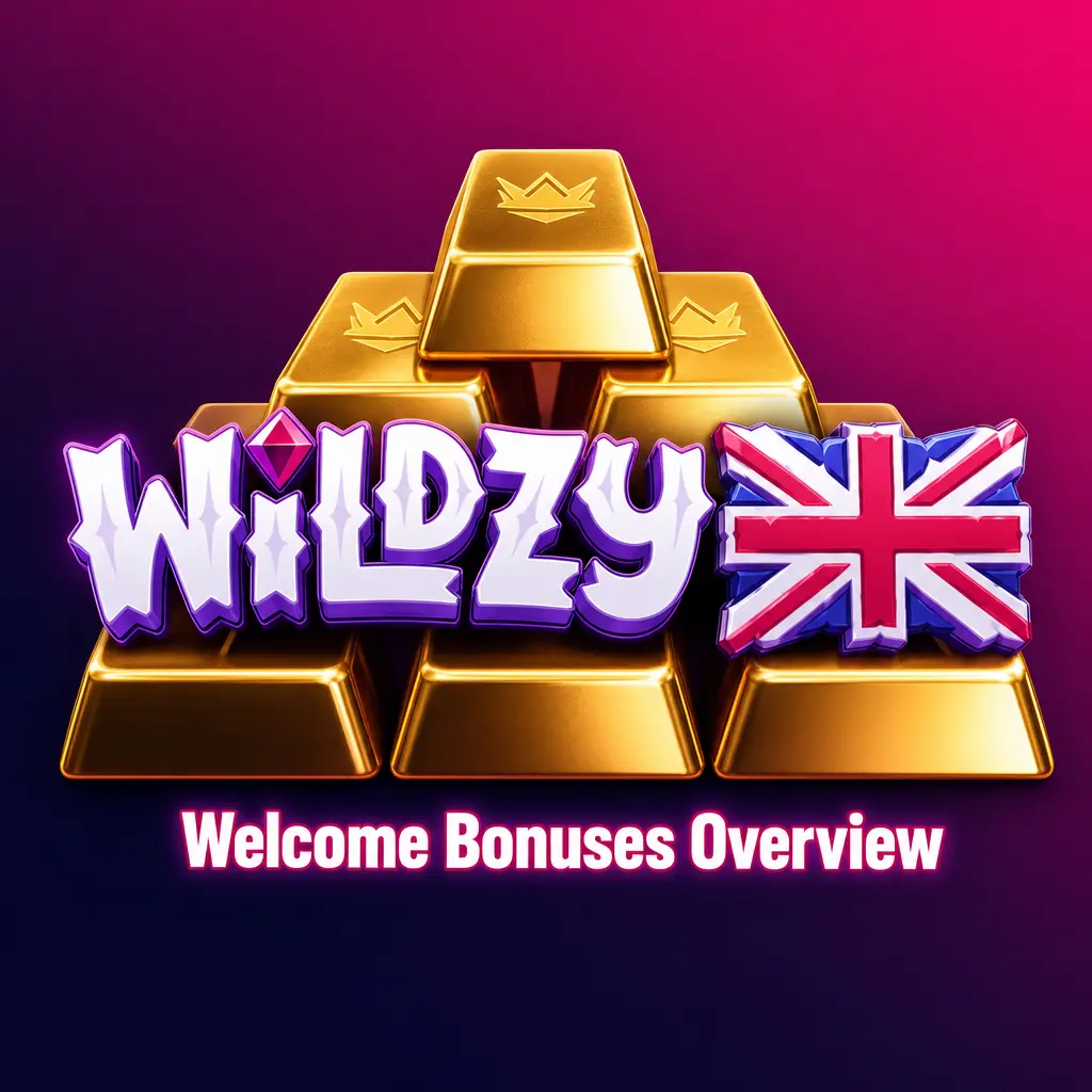 Wildzy welcome bonuses table showing casino 600% up to EUR 10,000 and sports 100% up to EUR 500 offers